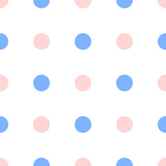 background with polka dots aemless pattern