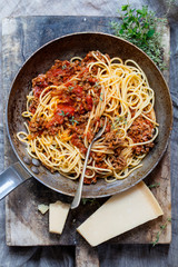 Spaghetti bolognese