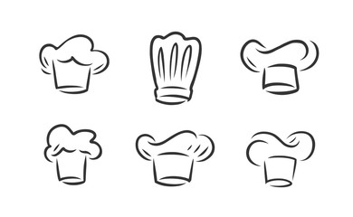 Cook hat logo. Cookery, restaurant symbol. Vector illustration