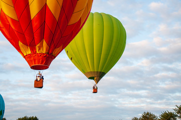 Obraz premium Beautiful Colorful Hot Air Baloon-TwentyNine