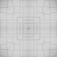 Square pattern, seamless texture of white concrete blocks. Wall or sidewalk. Rough rough texture.