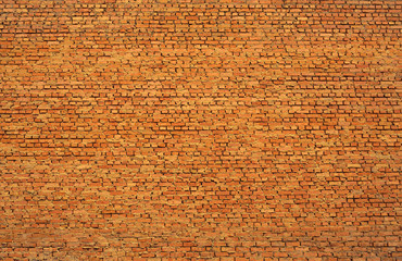 Old red brick wall texture background