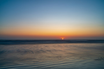 Fototapeta na wymiar Ocean Sunset Along Beach Two, Olympic National Park