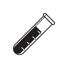 medical tube vector icon illustration