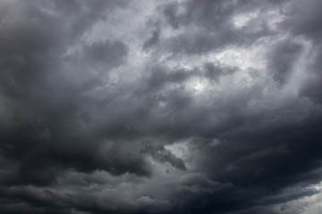 Obraz premium dramatic sky with clouds