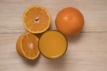 Jugo de naranja natural