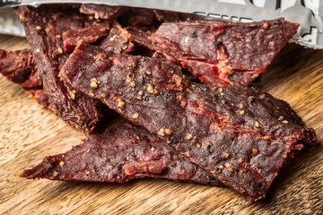 Organic Dried Peppered Beef Jerky