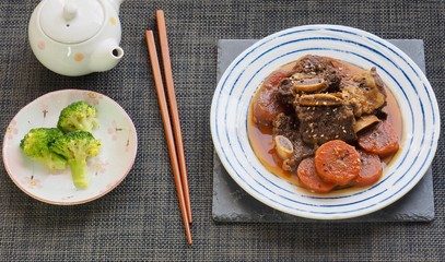 한국의 음식 소고기 갈비찜