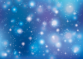 Obraz premium 光 キラキラ 背景 宇宙