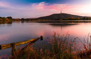 Sunrise in Canberra, the Capital City of Australia