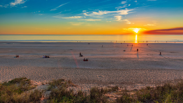 Sunset on Cable Beach in Broome Australia