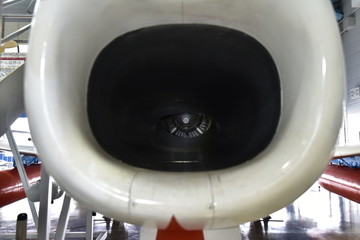 view of an airplane