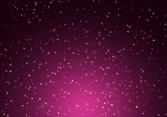 Abstract purple light bokeh defocused background