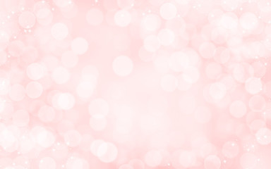 Pink bokeh abstract glow light backgrounds - 287279042