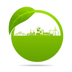 Ecology concept and Environmental ,Banner design elements for sustainable energy development, Vector illustration