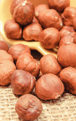 Hazelnut as food containing vitamins and minerals