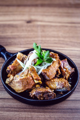 Brazilian pork ribs. Called 