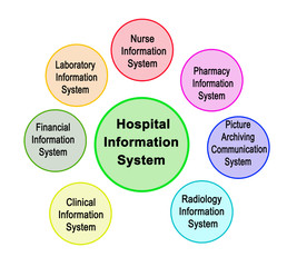 Components of Hospital Information System .