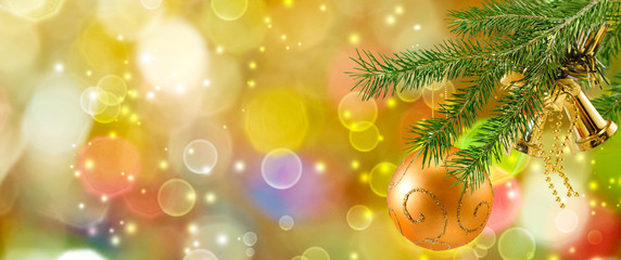 Fototapeta na wymiar Image of Christmas balls .Christmas toys on the Christmas tree