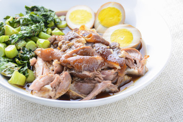Braised Pork Leg, a one pot comfort dish