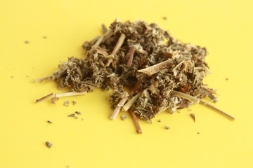 Infusion of raspberry leaf, recommended for pregnant women