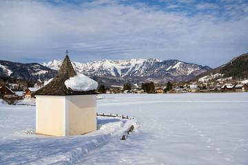 Winterlandschaft im Salzkammergut