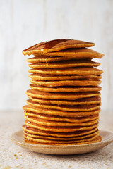 Fresh homemade pancakes
