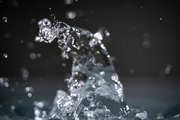 水しぶきのハイスピード撮影