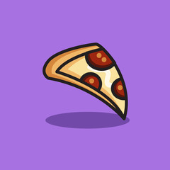 pizza icon for food design