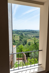 Fototapeta premium Cloister of San Domenico church in San Miniato, Florence
