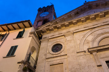Poggibonsi (Siena) by night