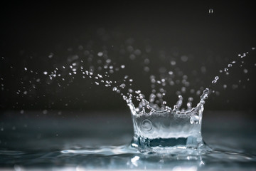 水しぶきのハイスピード撮影