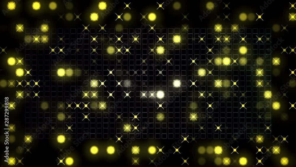 Poster abstract gold particle pattern background.christmas background concept.golden shapes bokeh