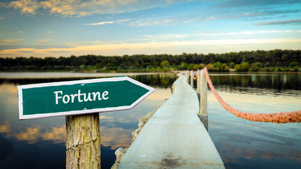 Street Sign to Fortune