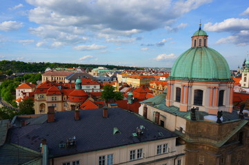 the old city of Prague