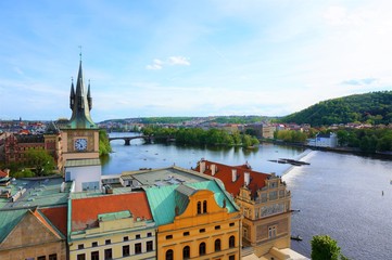 the old city of Prague