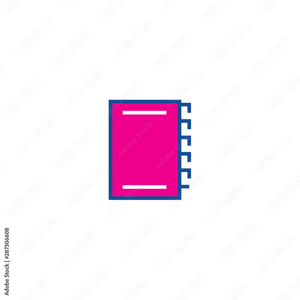 Poster contact line icon. design element. contact icon set. internet concept. sign, symbol, element. vector