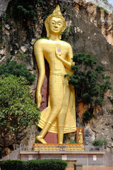 A buddha image in Ratchaburi Province,Thailand