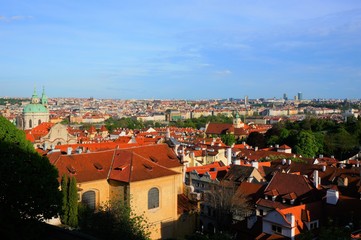 the old city of Prague