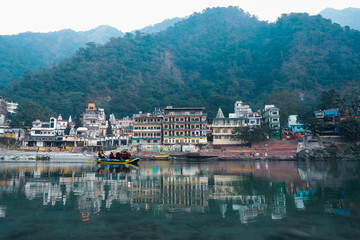 Fototapeta premium Rishikesh view