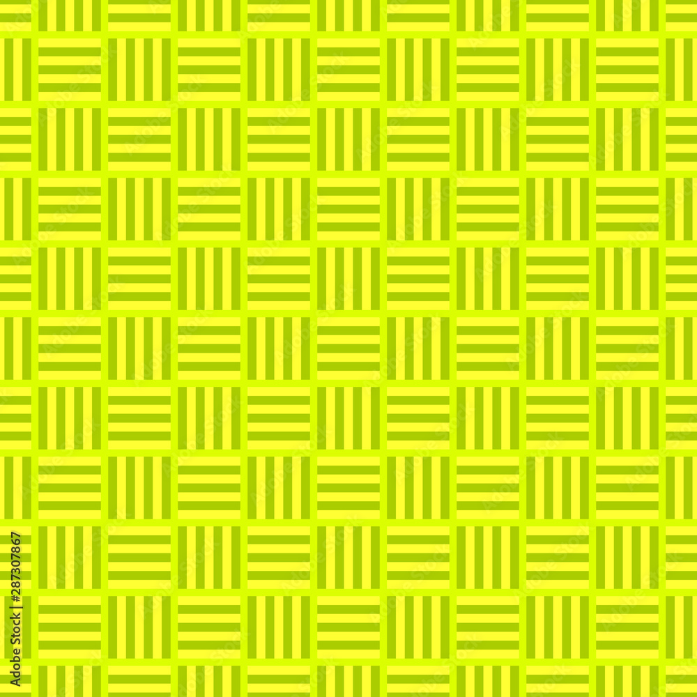 Poster geometrical seamless pattern - vector square background design