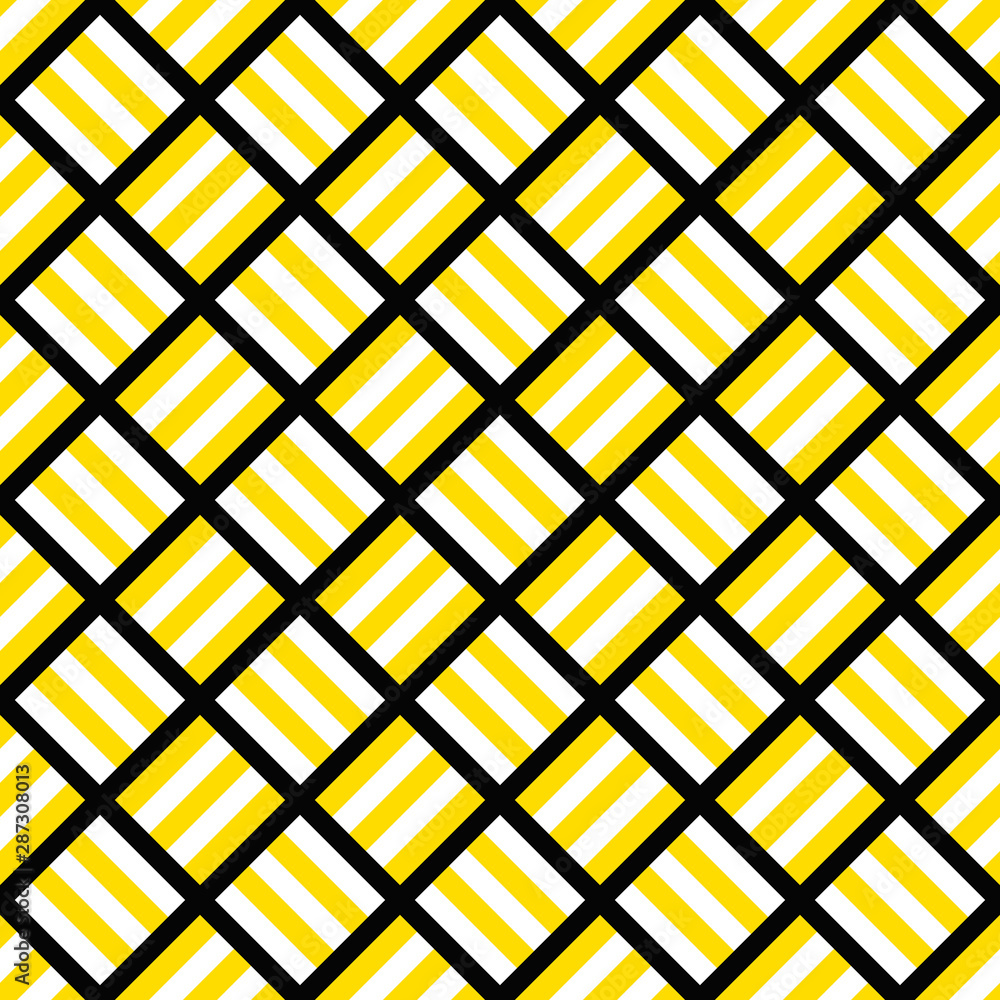 Poster abstract seamless square pattern background design - color vector graphic