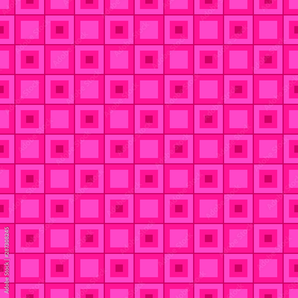 Poster seamless geometric square pattern background - vector graphic