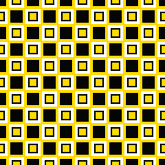 Seamless abstract square pattern background - vector graphic design