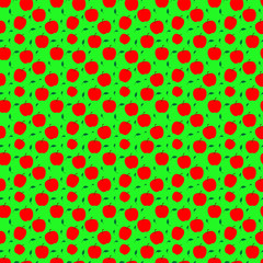 Apple fruit pattern vector