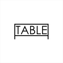 Tablet logo minimalis and simple