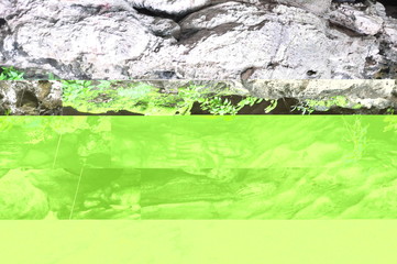 Green Vertical Cave Vegetation