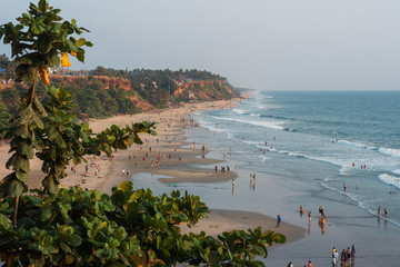 view of the kerala beach