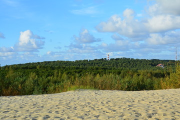 Isthme de Courlande Lituanie 