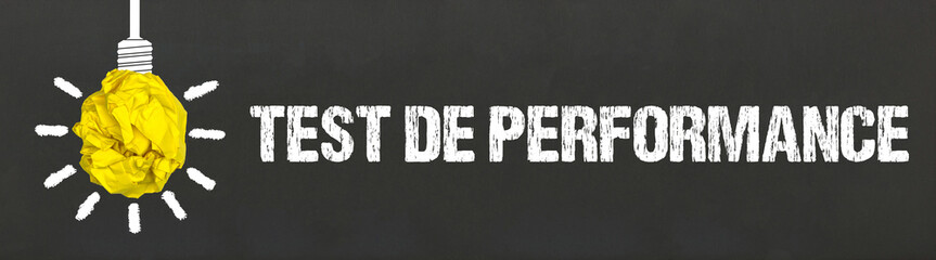 Test de performance
